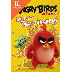 Lacná kniha Angry Birds vo filme - Aktivity s maľovankami