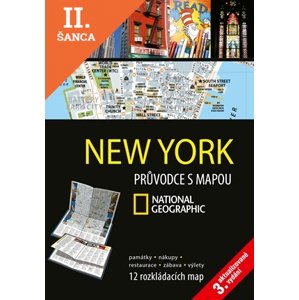 Lacná kniha New York - Průvodce s mapou National Geographic 3. vydání