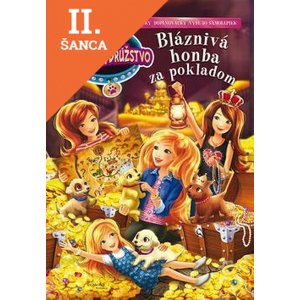 Lacná kniha Barbie-Sestričky a psie dobrodružstvo-Bláznivá honba za pokladom