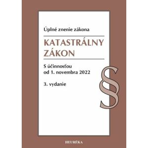 Katastrálny zákon Úzz, 3. vydanie, 2022