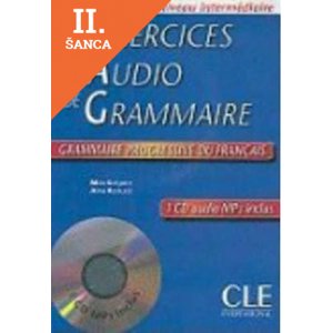 Lacná kniha Exercices audio de grammaire+CD