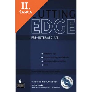 Lacná kniha New Cutting Edge Pre-Intermediate (with CD-ROM)  TB