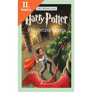 Lacná kniha Harry Potter y la Camara Secreta