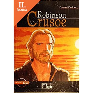 Lacná kniha Black Cat 5 - Robinson Crusoe + CD