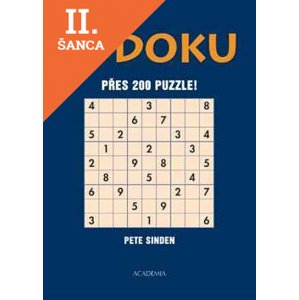 Lacná kniha Sudoku - přes 200 puzzle!