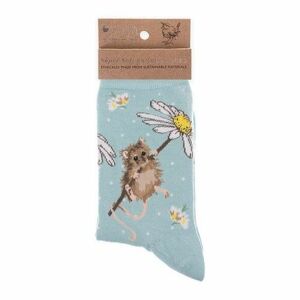 Bambusové ponožky "Oops a Daisy" Wrendale Designs – myška
