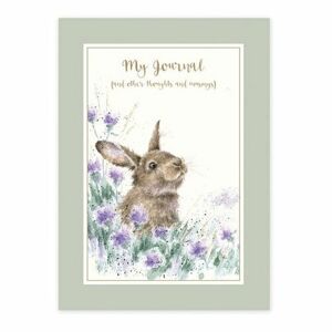 Motivačny zápisník "Rabbit Gratitude" Wrendale Designs – králik