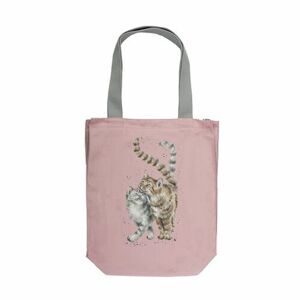 Pevná plátená taška "Feline Good" Wrendale Designs – mačky