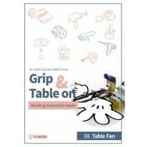 SPIKE™ Prime 08. Table Fan Building Instruction Guide