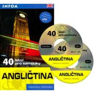 Angličtina - 40 lekcí pro samouky + 2 CD - Kolektív