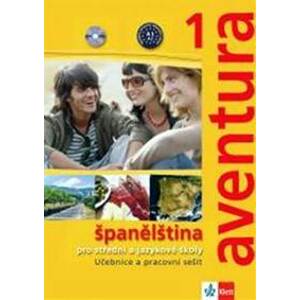 Aventura 1 - Španělština pro SŠ a JŠ - učebnice + PS + 2CD - Brožová, Peňaranda C. Ferrer Kateřina