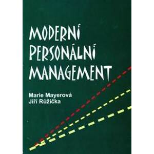Moderní personální management - Mayerová Marie