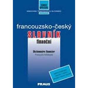 Francouzsko - český finanční slovník - autor neuvedený