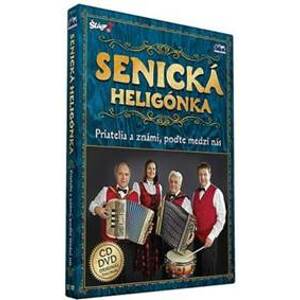 Senická heligonka - Priatelia známí - CD+DVD - CD