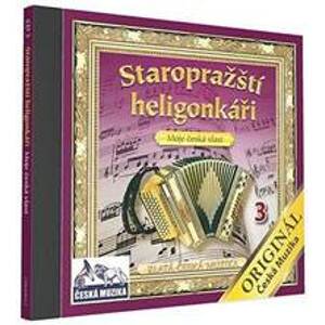 Staropražští heligonkáři - Moje Česká vlast - 1 CD - CD