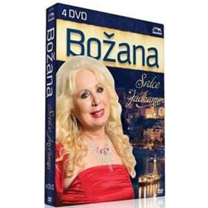 Božana - Srdce Jadranu - 4 DVD - CD