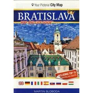 Bratislava mapa centra mesta - Sloboda Martin