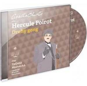 Hercule Poirot - Druhý gong - 1audio CD (čte Taťjana Medvecká) - Christie Agatha
