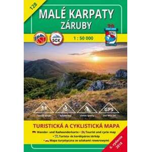 Malé Karpaty Záruby 1:50 000 (Turistická mapa) - autor neuvedený