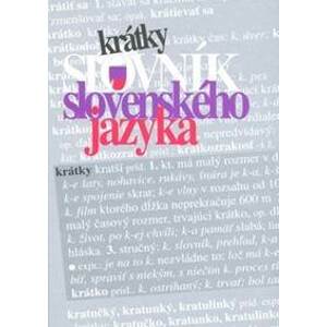 Krátky slovník slovenského jazyka - autor neuvedený