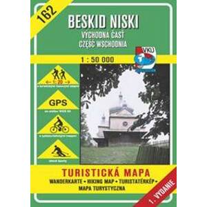 Beskid Niski Východná časť 1:50 000 (Turistická mapa) - autor neuvedený