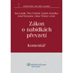 Zákon o nabídkách převzetí - Jan Lasák
