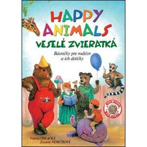 Happy Animals Veselé zvieratká - Valéria Oslacká, Zuzana Nemčíková