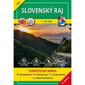 Slovenský raj 1 : 50 000 (Turistická mapa) - autor neuvedený