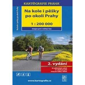 Na kole i pěšky po okolí Prahy /1:200 000 - autor neuvedený