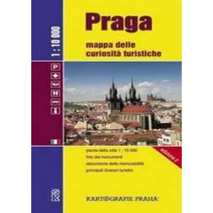 Praga Mappa delle curiositá turistische 1:10 000 - autor neuvedený