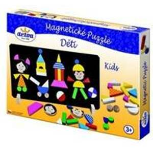 Magnetické puzzle Děti - autor neuvedený
