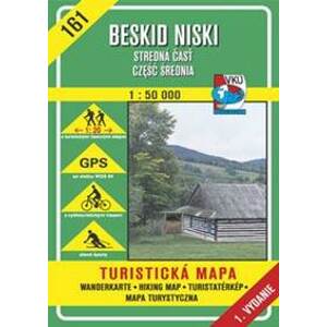 Beskid Niski Stredná časť 1:50 000 (Turistická mapa) - autor neuvedený