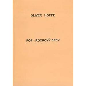 Pop - Rockový spev - Oliver Hoppe