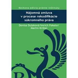 Nájomná zmluva v procese rekodifikácie súkromného práva - Denisa Dulaková