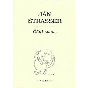 Čítal som... - Ján Štrasser