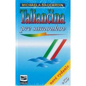 Taliančina pre samoukov + CD - Saccardinová Michaela