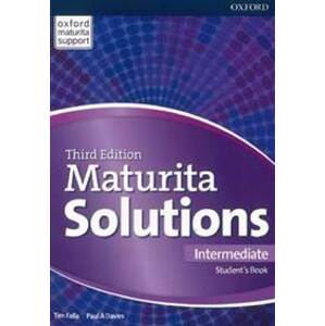 Maturita Solutions 3rd Edition Intermediate Student´s Book CZ - Tim Falla, Paul A Davies