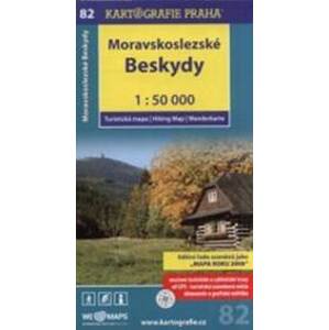 Moravskoslezské Beskydy 1:50 000 - autor neuvedený