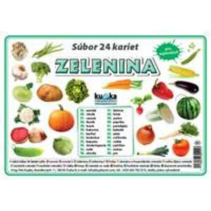 Súbor 24 kariet - Zelenina - Kupka Petr