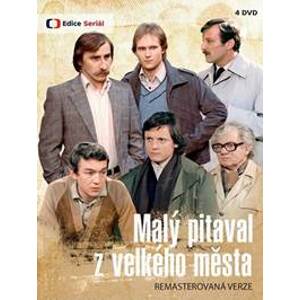 Malý pitaval z velkého města (remastrovaná verze) - 4 DVD - Dietl Jaroslav