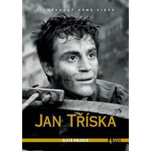 Jan Tříska - Zlatá kolekce - 4 DVD - autor neuvedený