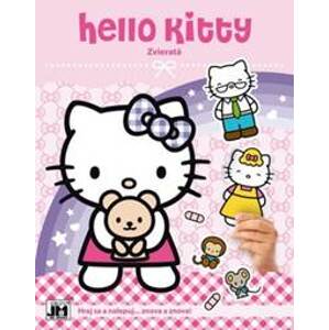 Samolepková knižka/ Hello Kitty Zvieratá - Hello Kitty