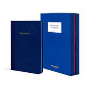 Parisian Chic Notebook blue, large