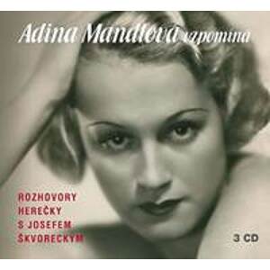 Adina Mandlová vzpomíná - 3CD - CD