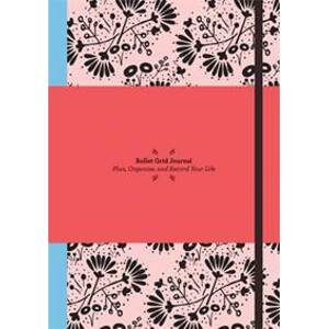 Bullet Grid Journal: Floral
