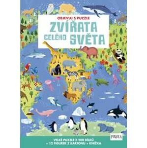 Objevuj s puzzle: Zvířata celého světa - autor neuvedený