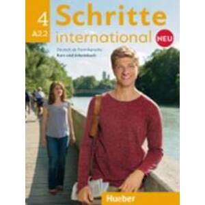 Schritte international Neu 4: Kursbuch + Arbeitsbuch mit Audio-CD - Wortberg Christoph