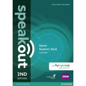 Speakout Starter Students´ Book with DVD-ROM and MyEnglishLab Access Code Pack - Eales, Steve Oakes Frances