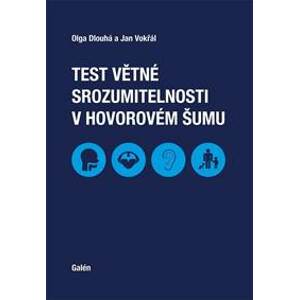 Test větné srozumitelnosti v hovorovém šumu  (+ 2 CD) - Olga Dlouhá, Jan Vokřál