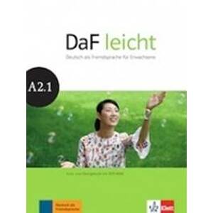DaF leicht A2.1 – Kurs/Arbeitsbuch + DVD - autor neuvedený